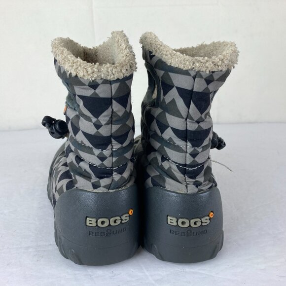 BOGS Boys sz 13 Pull On Rebound Waterproof Low Insulated Rain / Snow Boots - Picture 5 of 6